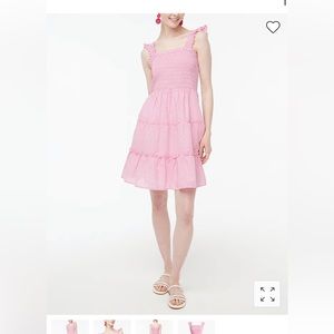 ✨NWT J. Crew Striped Smocked Tiered Mini Dress✨